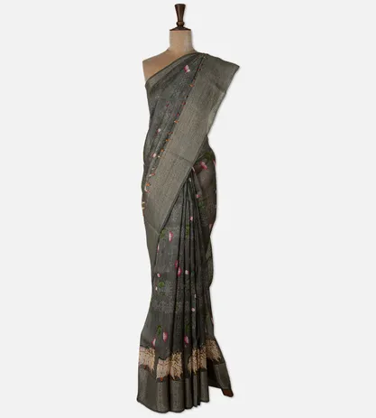 grey-linen-saree-d0397944-b