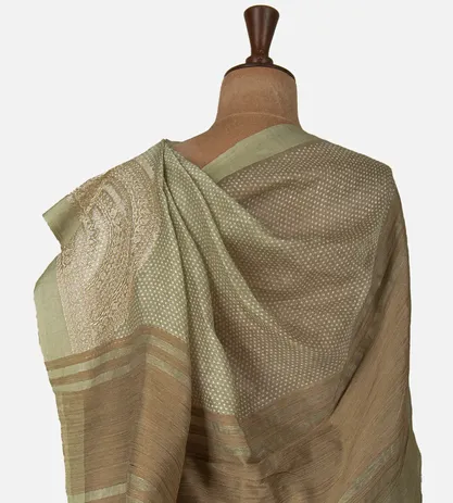 green-linen-saree-d05105534-c