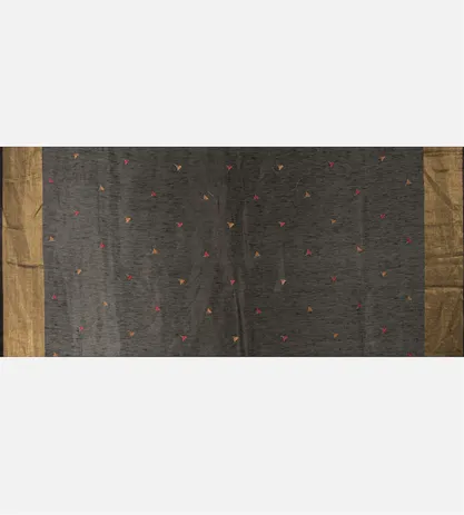 black-linen-saree-d05105518-d