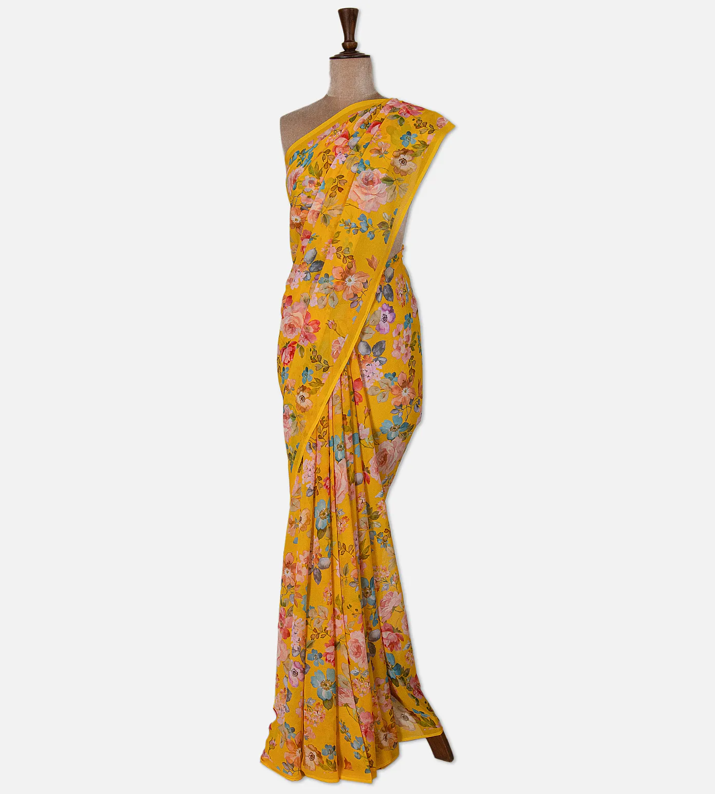 yellow-chiffon-saree-d05105656-b