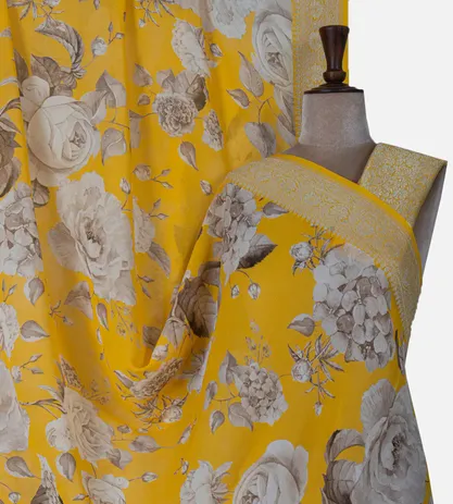 yellow-banarasi-georgette-saree-d05106791-a