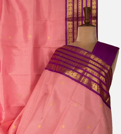 salmon-pink-kanchipuram-silk-saree-d05106268-a