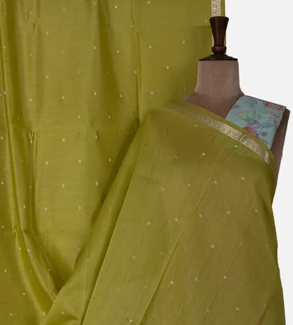 green-chanderi-cotton-saree-d05104983-a