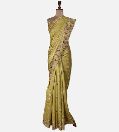 yellow-chaniya-silk-saree-d06110902-b