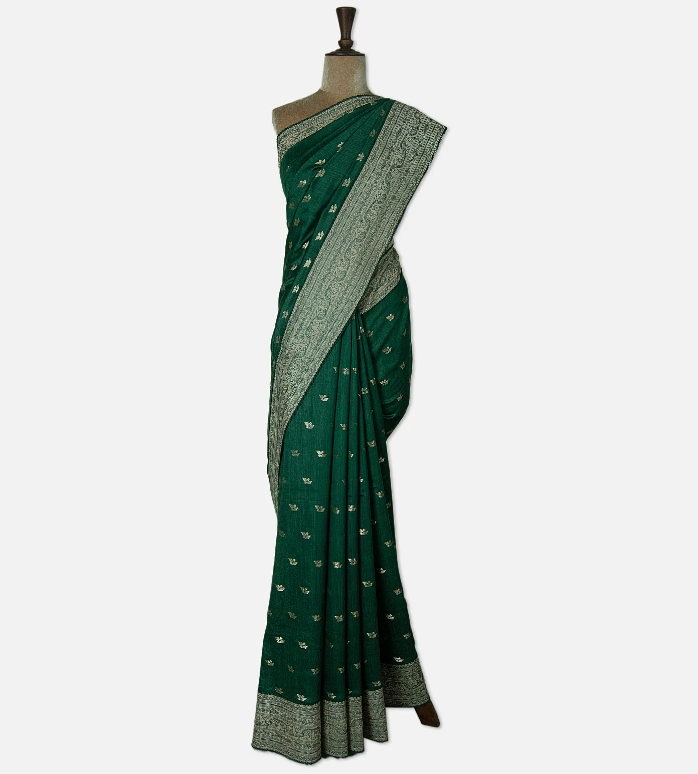 green-tussar-saree-d0499952-b
