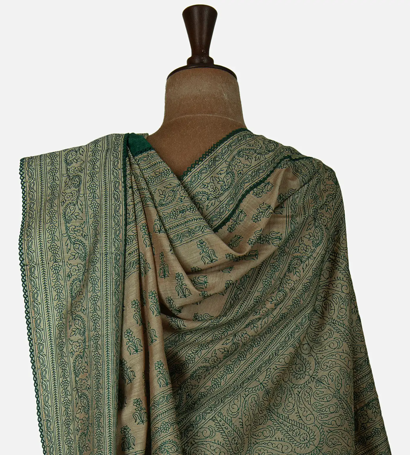 green-tussar-saree-d0499952-c