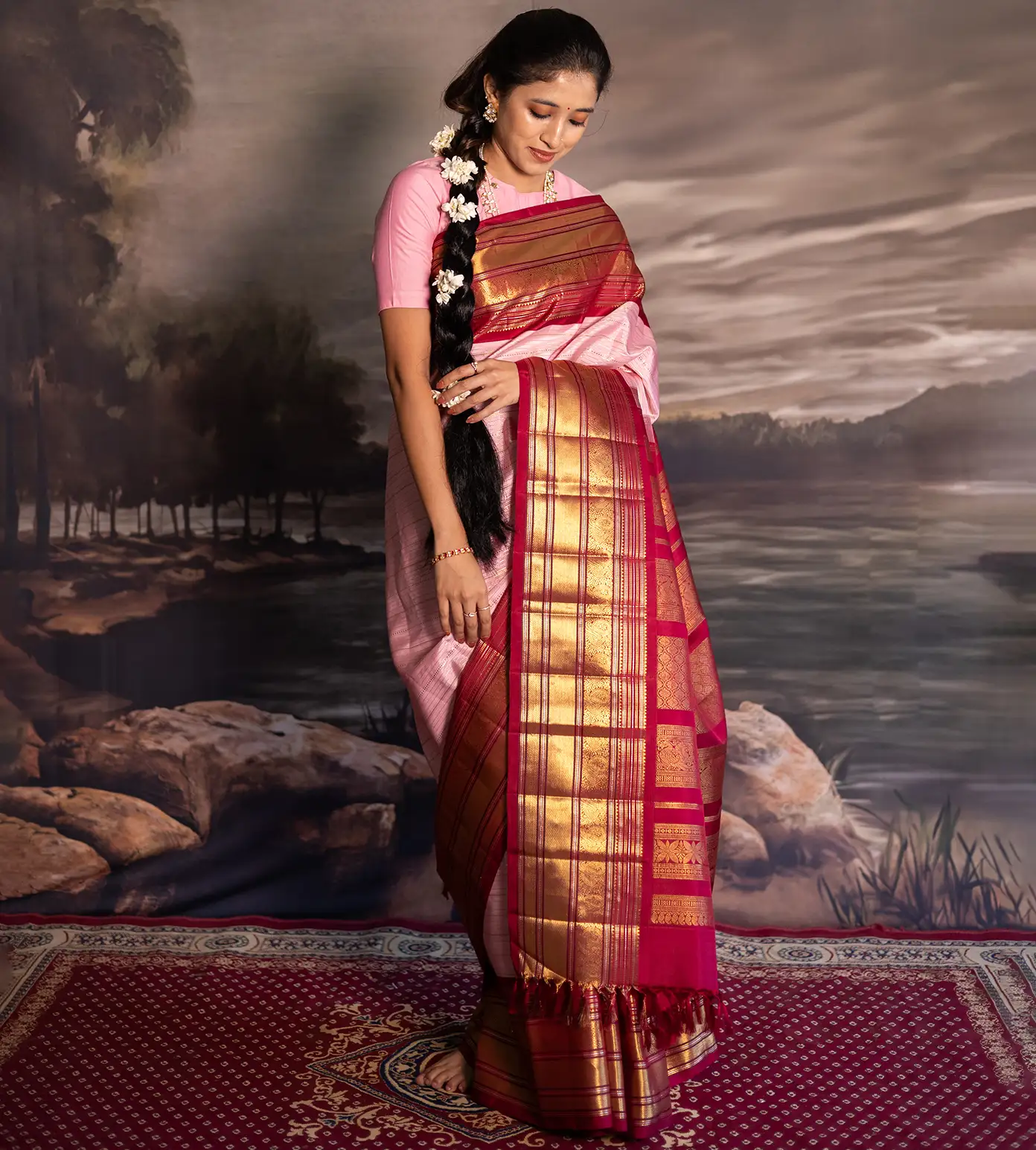 light-pink-kanchipuram-silk-saree-d06110062-b