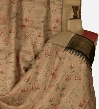 beige-tussar-saree-d05105174-a