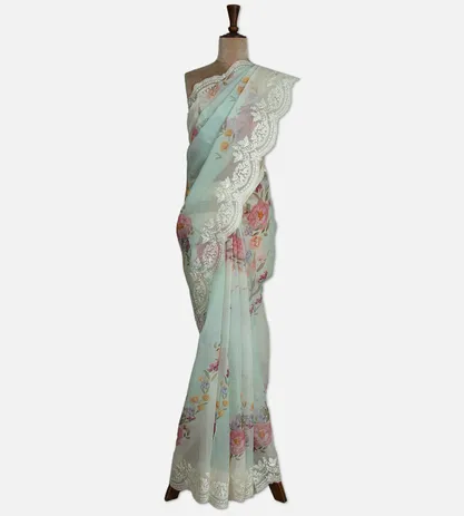 multicolour-organza-saree-d05105681-b