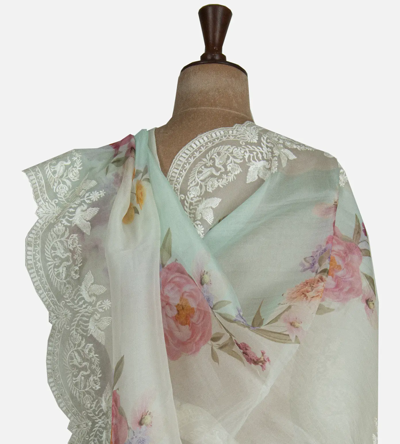 multicolour-organza-saree-d05105681-c