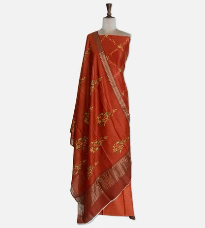 rust-red-chanderi-cotton-salwar-d07113090-b