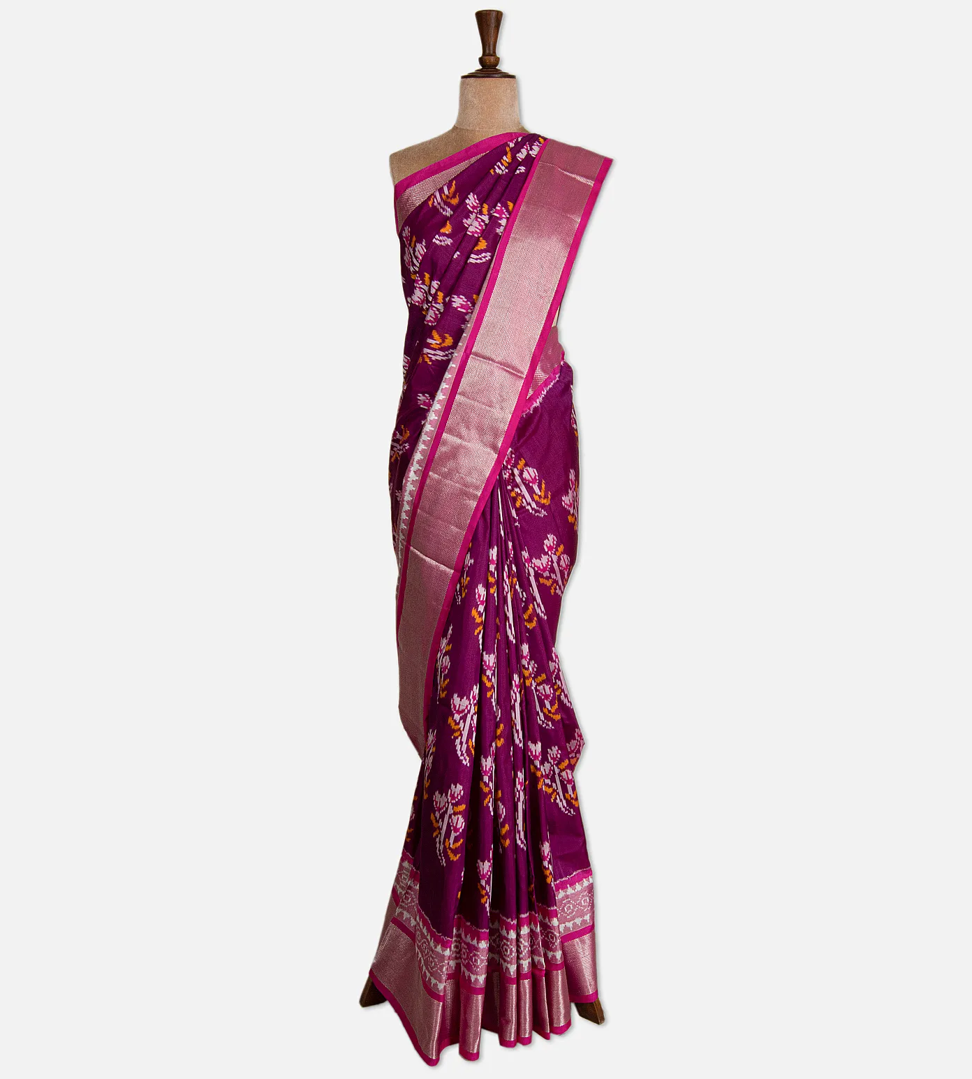 purple-yellow-ikkat-silk-saree-d04101879-b