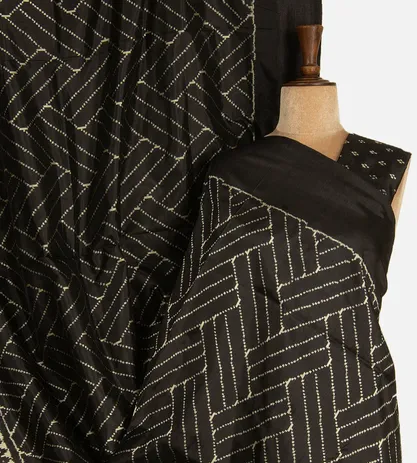 black-ikkat-silk-saree-c0971606-a