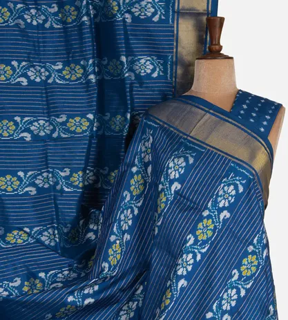blue-ikkat-silk-saree-d04101880-a