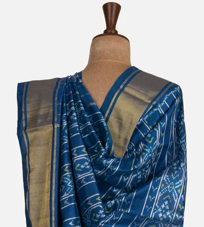 blue-ikkat-silk-saree-d04101880-c