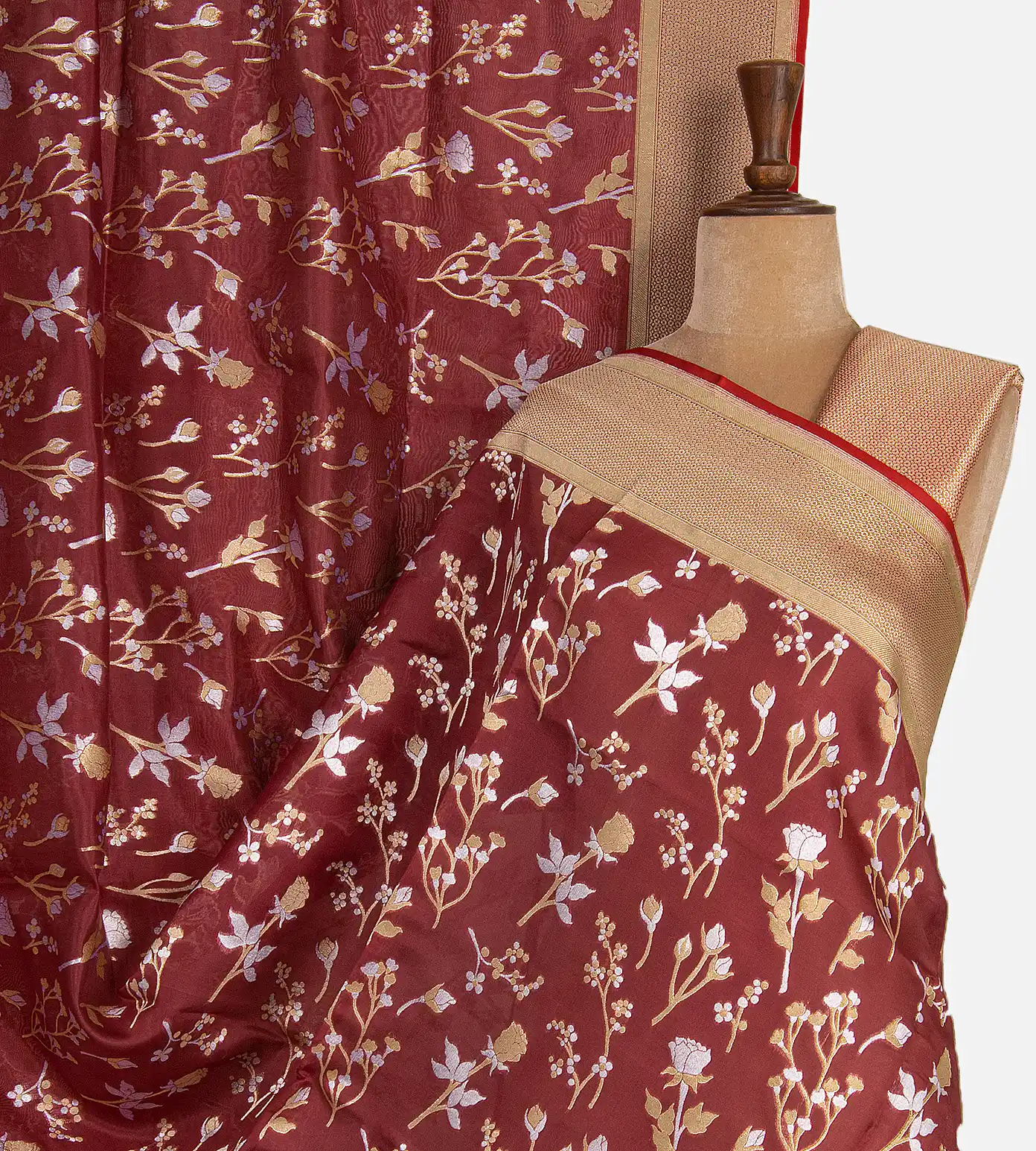 maroon-kora-silk-saree-c1180836-a