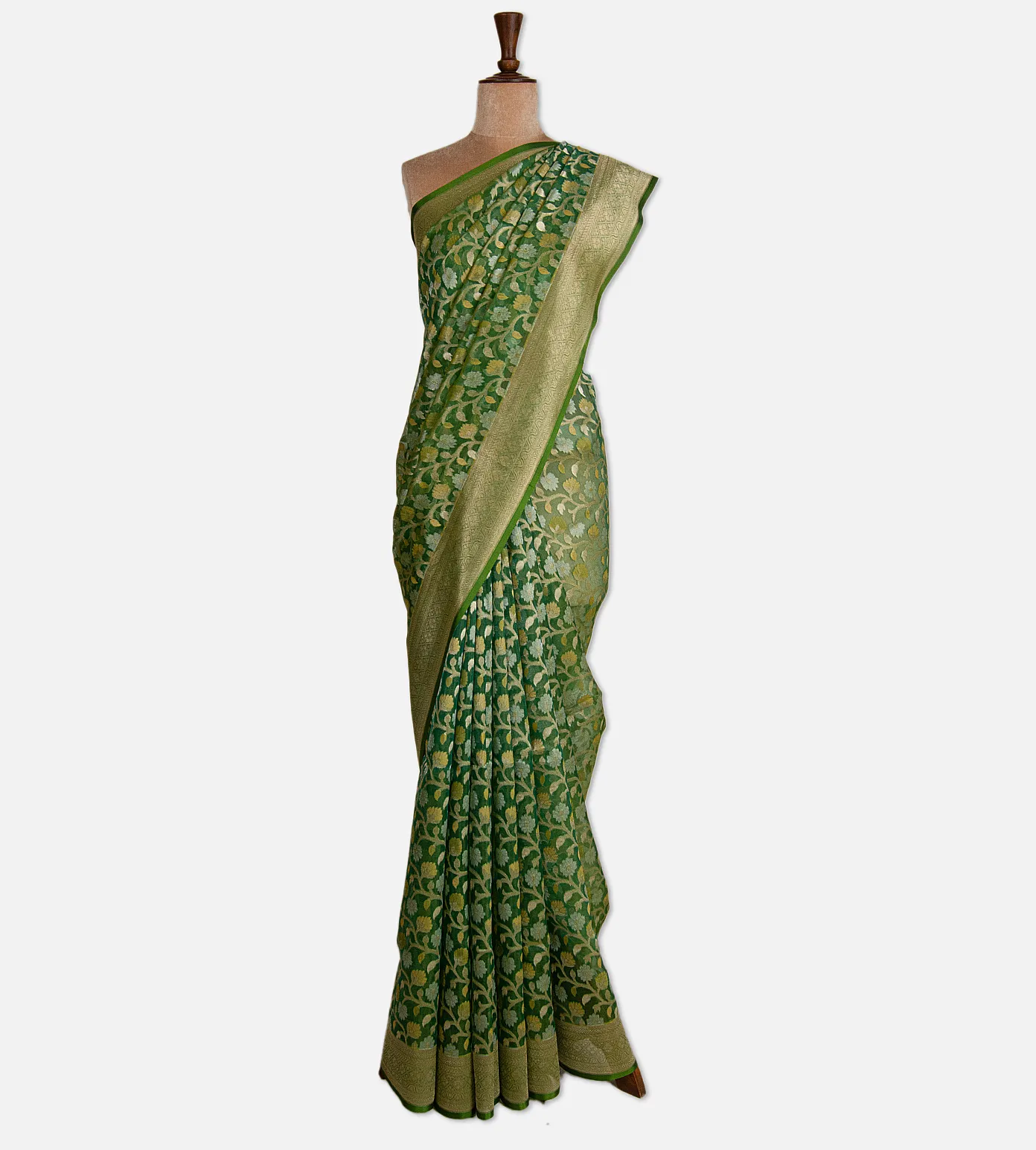 green-kora-silk-saree-c1179654-b