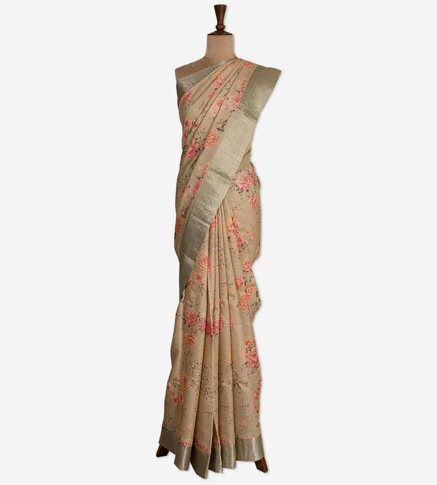 beige-tussar-saree-rv31509-b