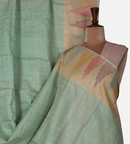 light-blue-tussar-saree-d05105805-a