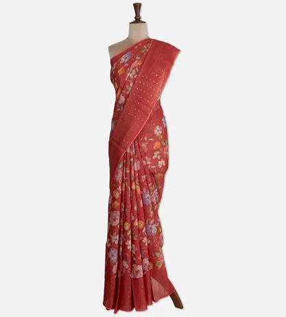 red-tussar-saree-c0558706-b