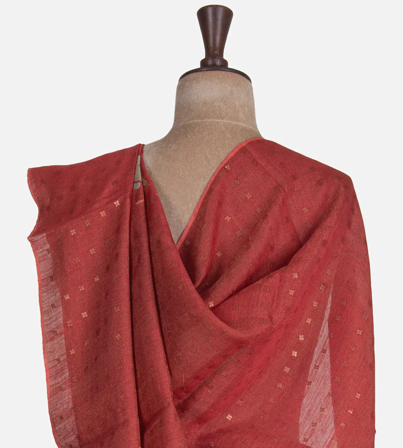 red-tussar-saree-c0558706-c