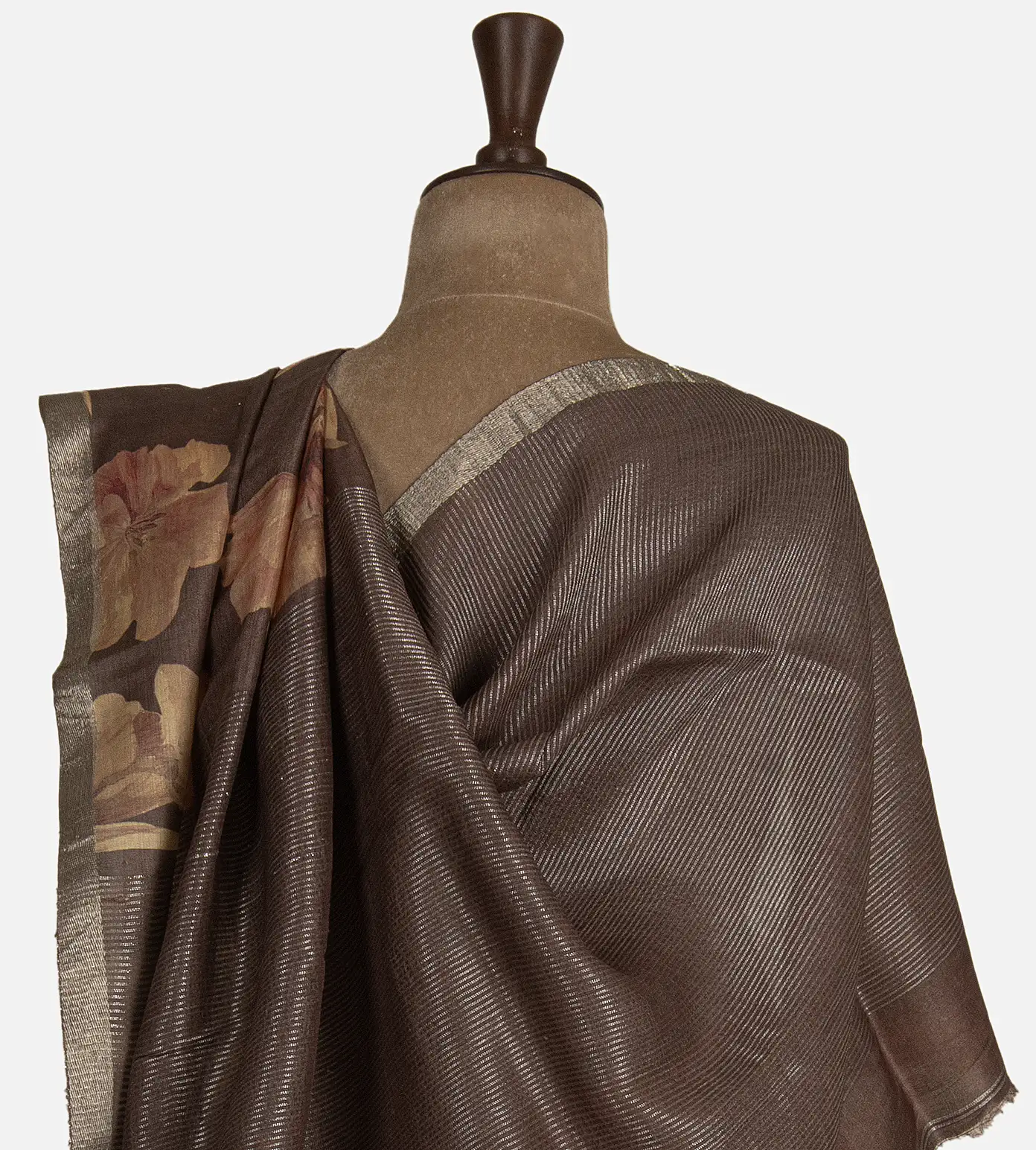 brown-tussar-saree-c0971145-c