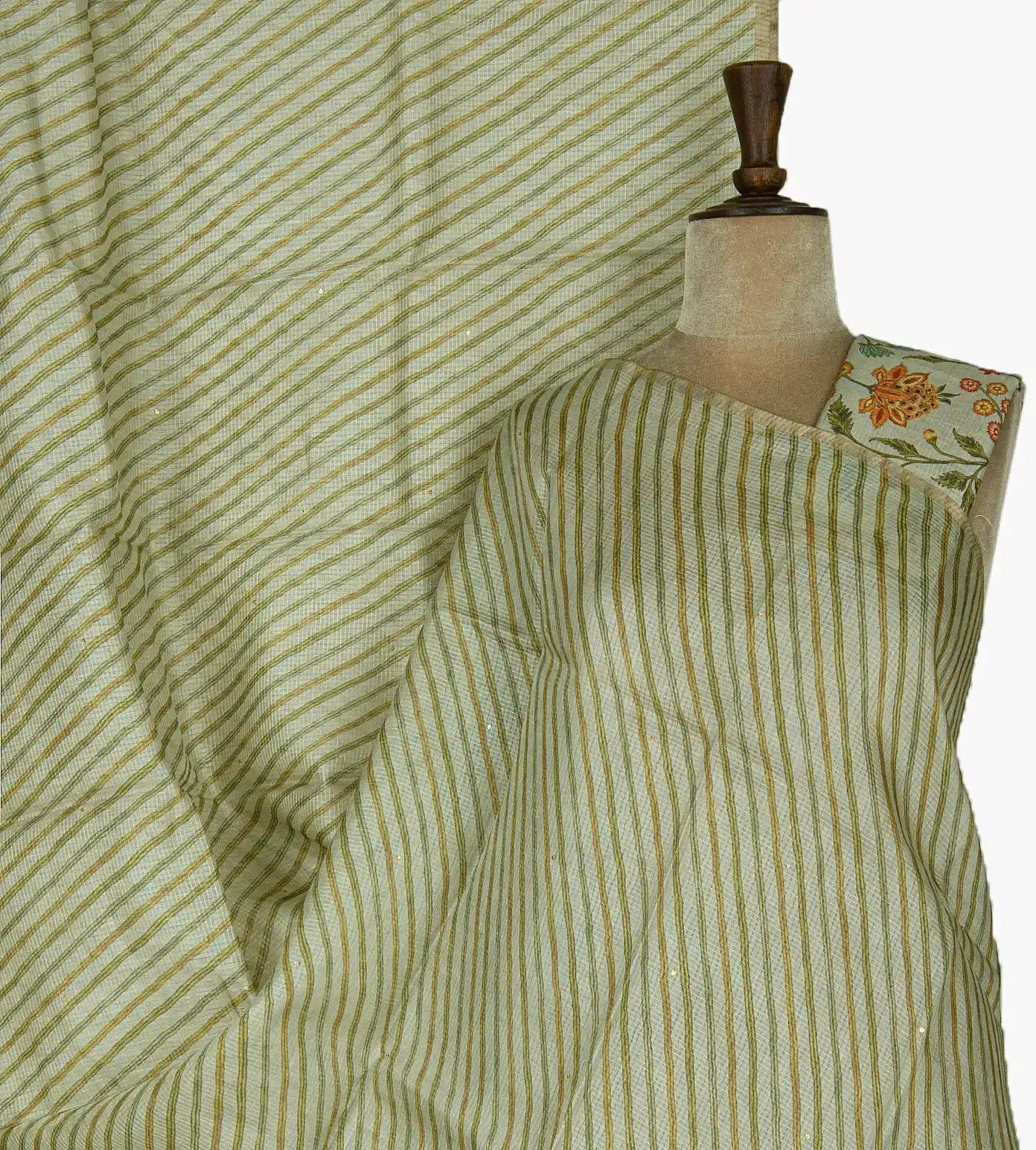 green-tussar-kota-saree-d08116802-a