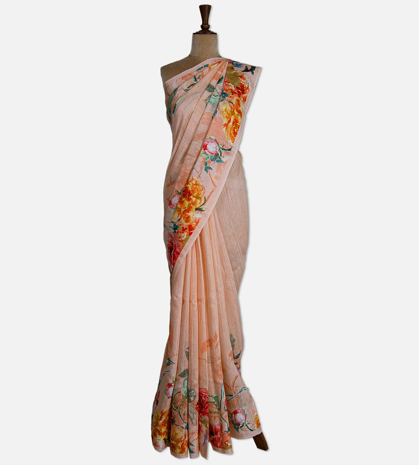 peach-matka-tussar-saree-rv18952-b