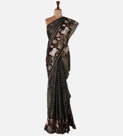 black-organza-saree-d07115798-b