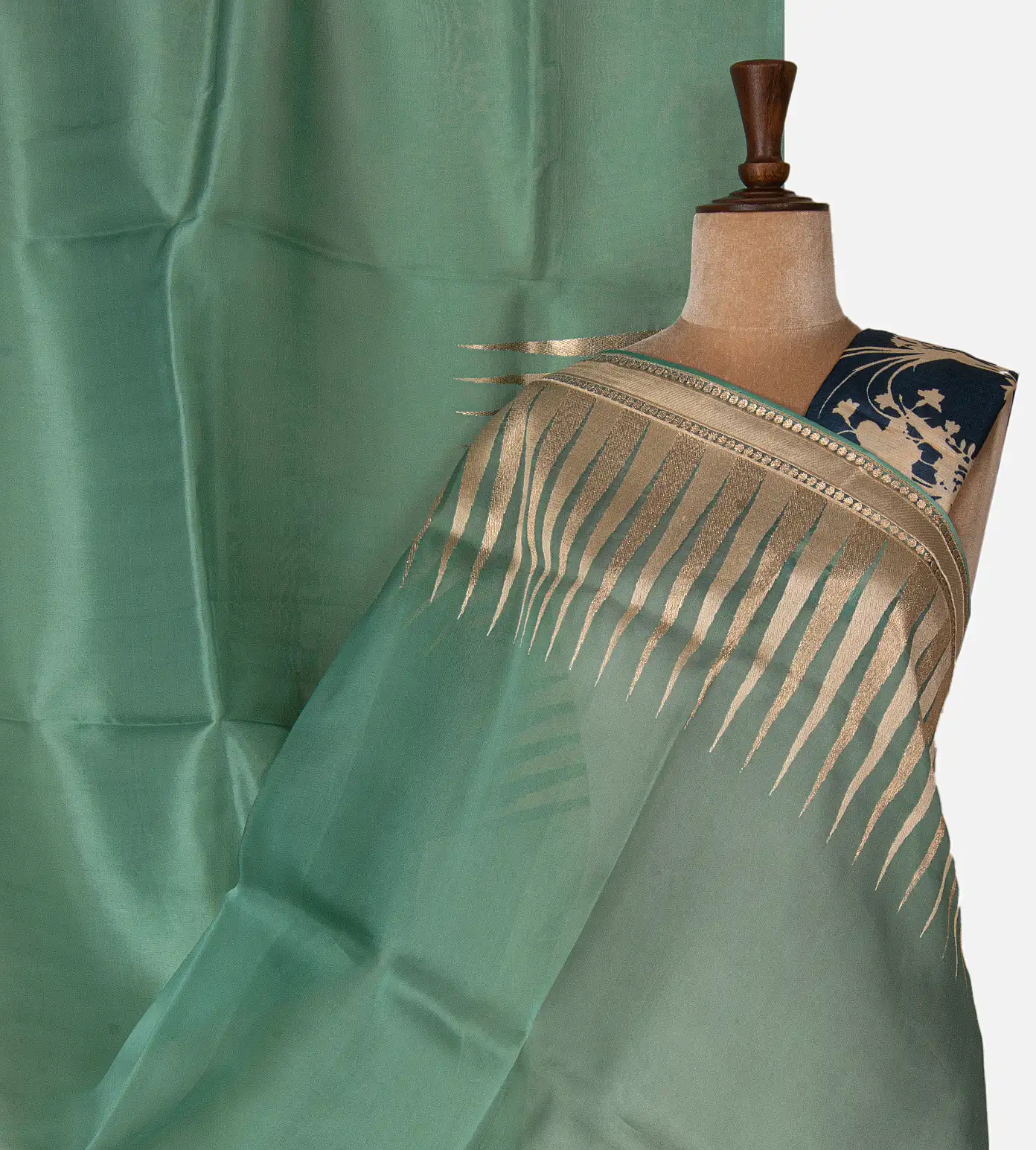 blue-organza-saree-d07115606-a