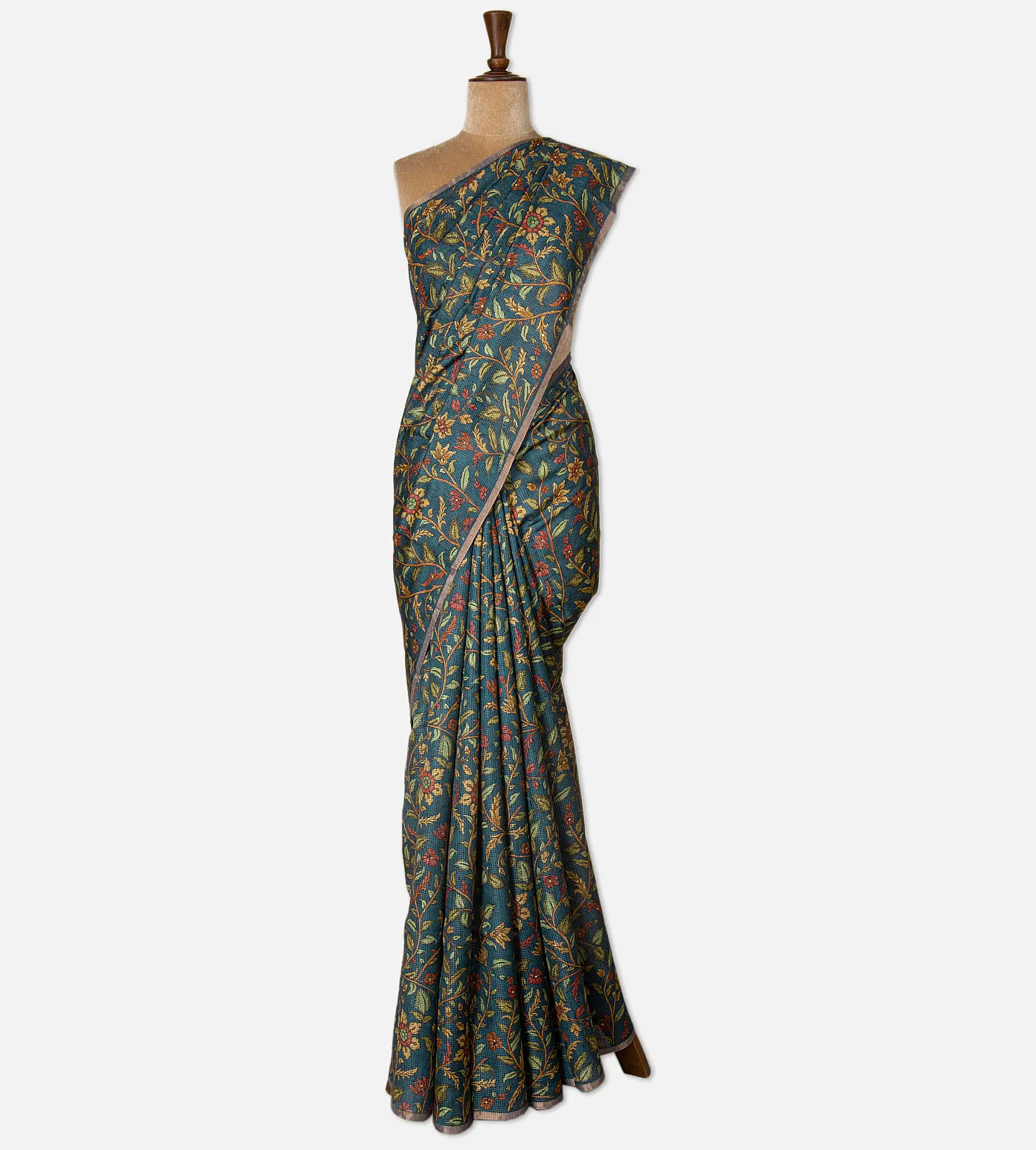 blue-tussar-kota-saree-d08116803-b