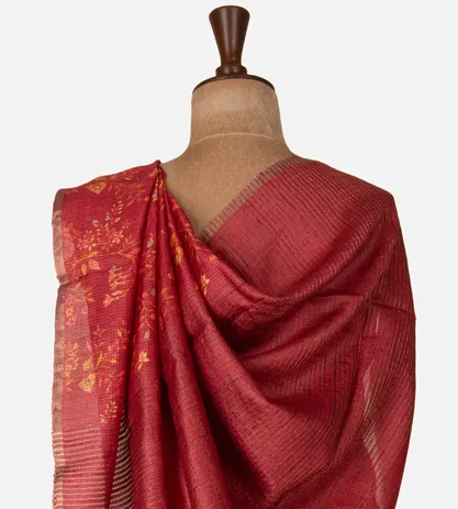 red-tussar-kota-saree-d08116800-c