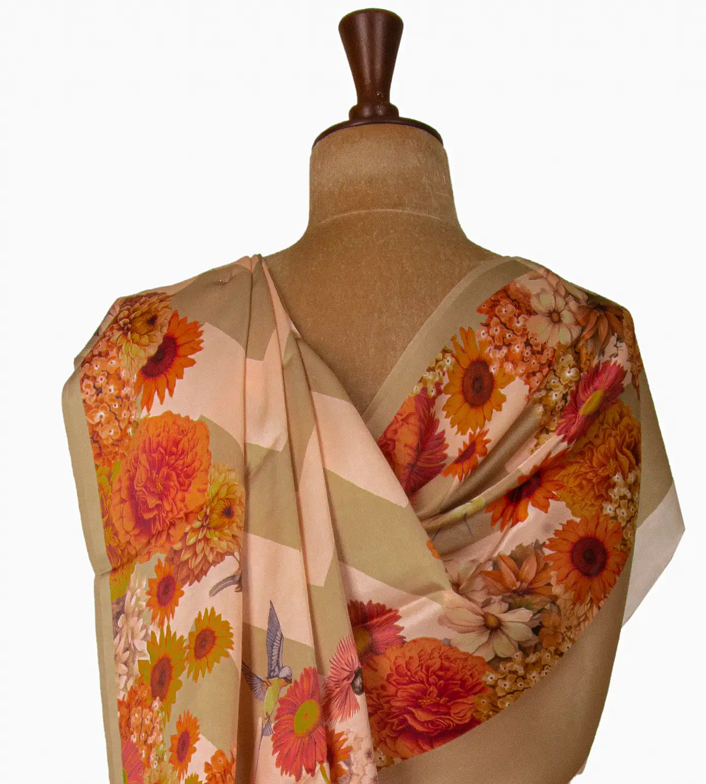 beige-and-light-peach-satin-crepe-saree-d08115836-c