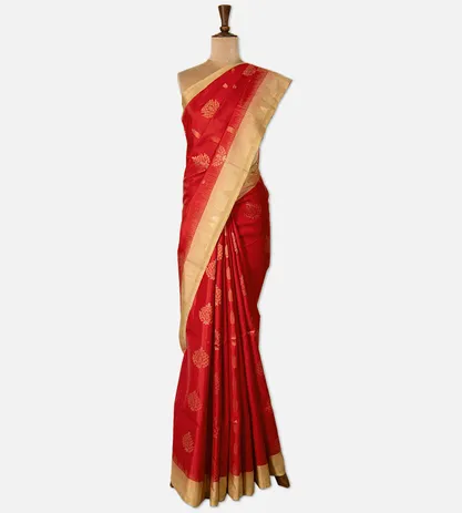 red-soft-silk-saree-d6109402-b