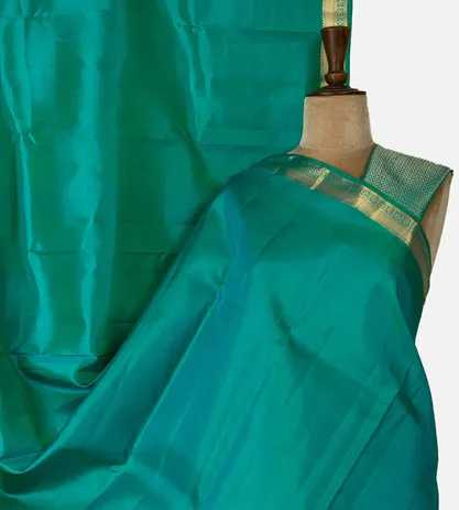 peacock-blue-soft-silk-saree-d08116113-a