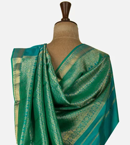 peacock-blue-soft-silk-saree-d08116113-c