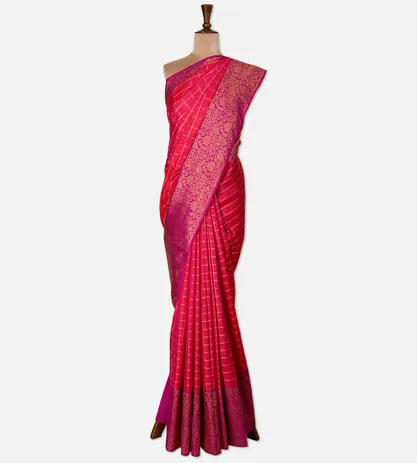 orangish-pink-kanchipuram-silk-saree-d08117051-b
