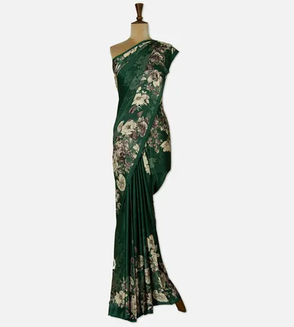 green-satin-crepe-saree-d08117107-b