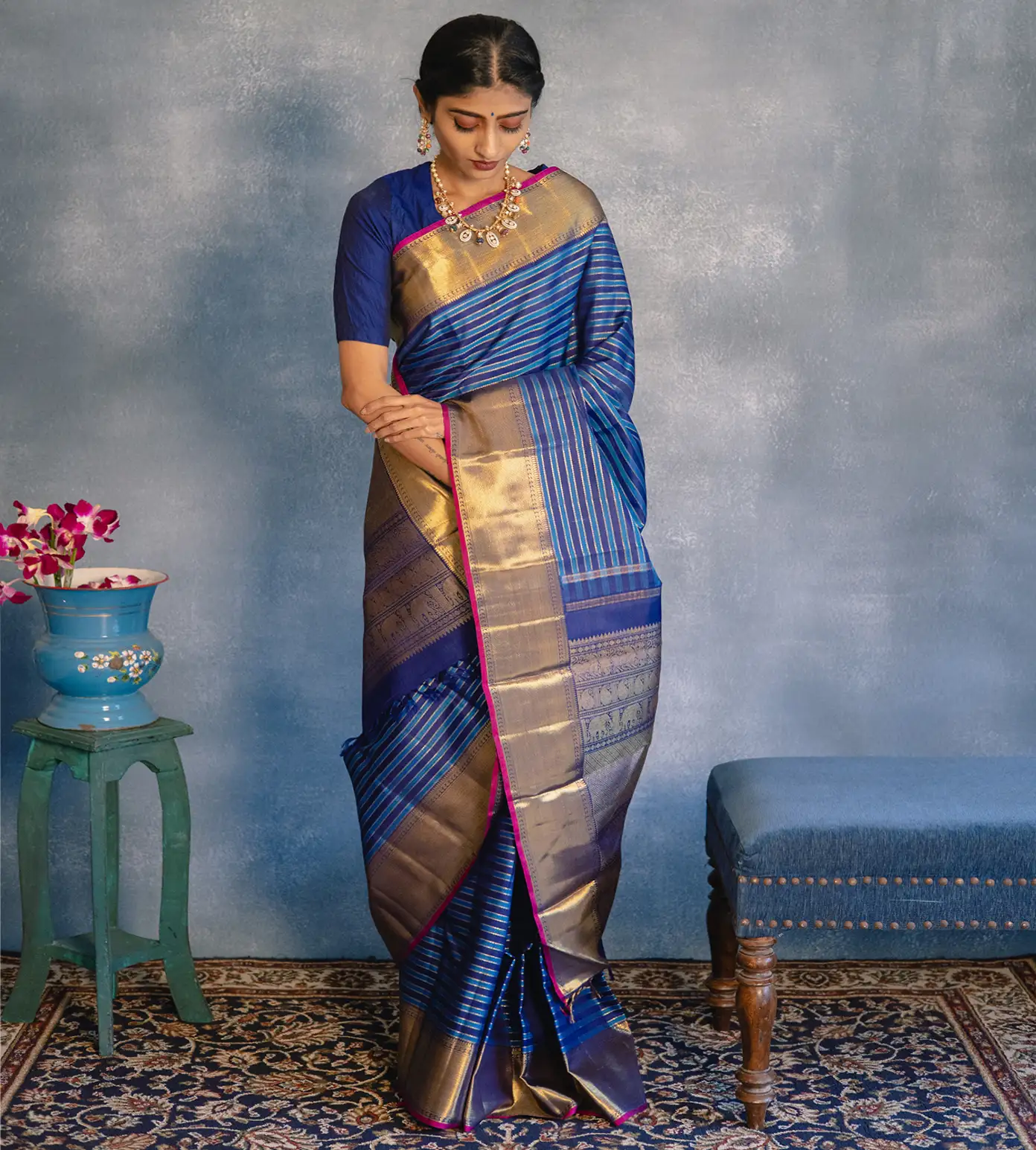 blue-kanchipuram-silk-saree-d07115520-b