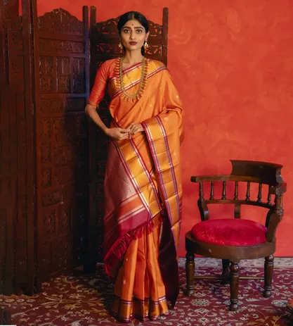 orange-kanchipuram-silk-saree-d07114801-b