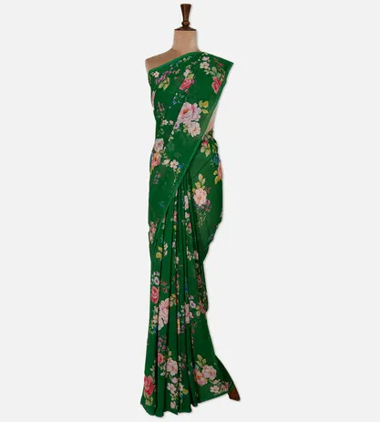 green-chiffon-saree-d08117151-b