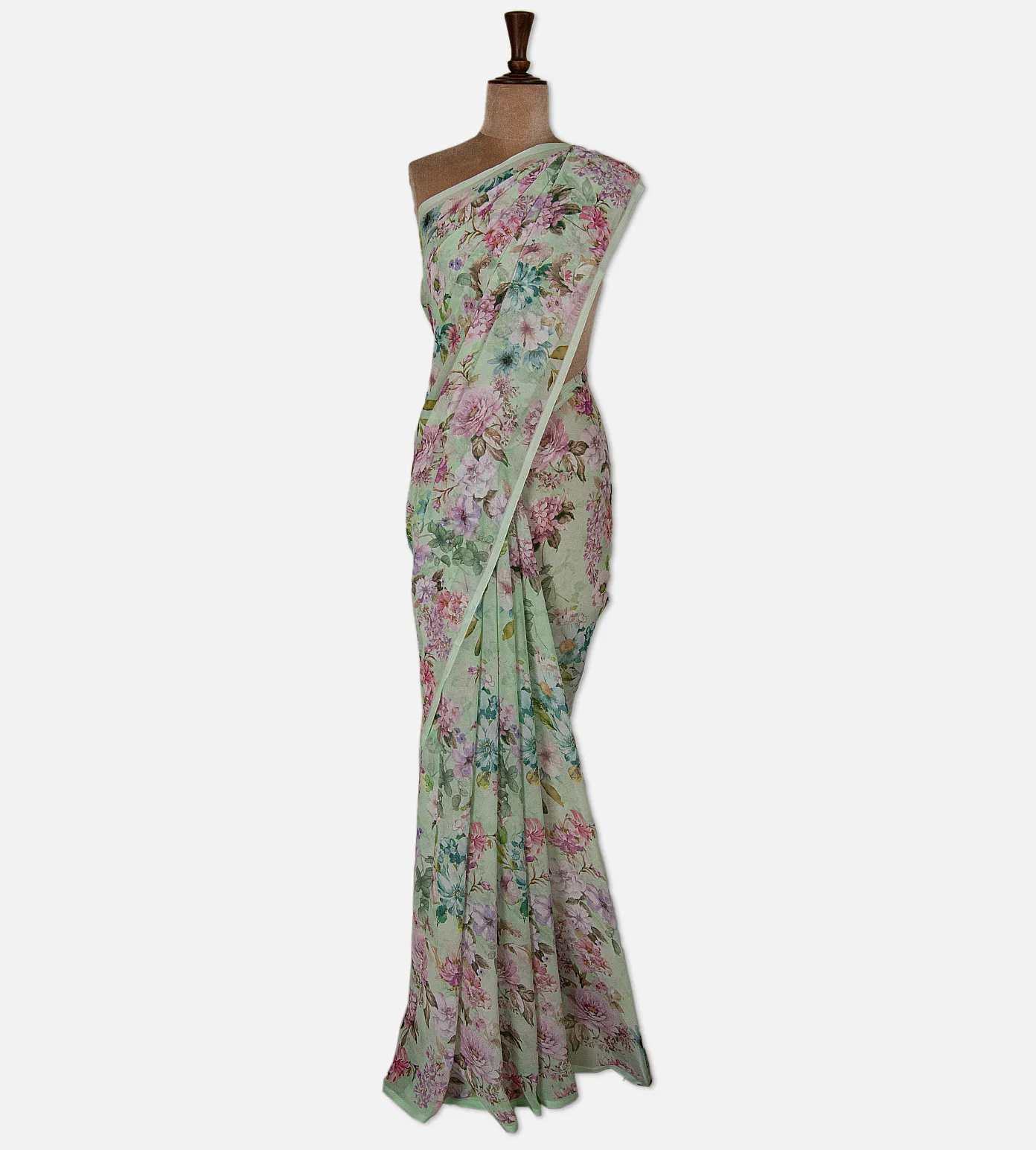 pastel-green-chiffon-saree-d05105663-b