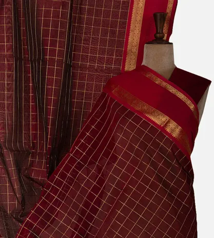 maroon-cotton-silk-saree-d08116422-a
