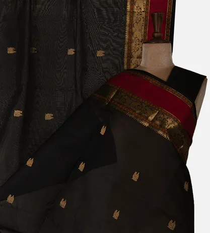 black-cotton-silk-saree-d08120394-a