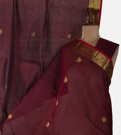 maroon-cotton-silk-saree-d08120377-a