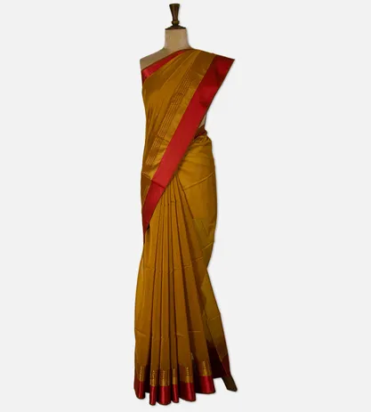 yellow-cotton-silk-saree-d08119351-b