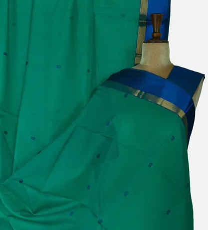 sea-green-cotton-silk-saree-d08119342-a