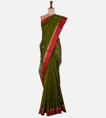 olive-green-cotton-silk-saree-d08119339-b