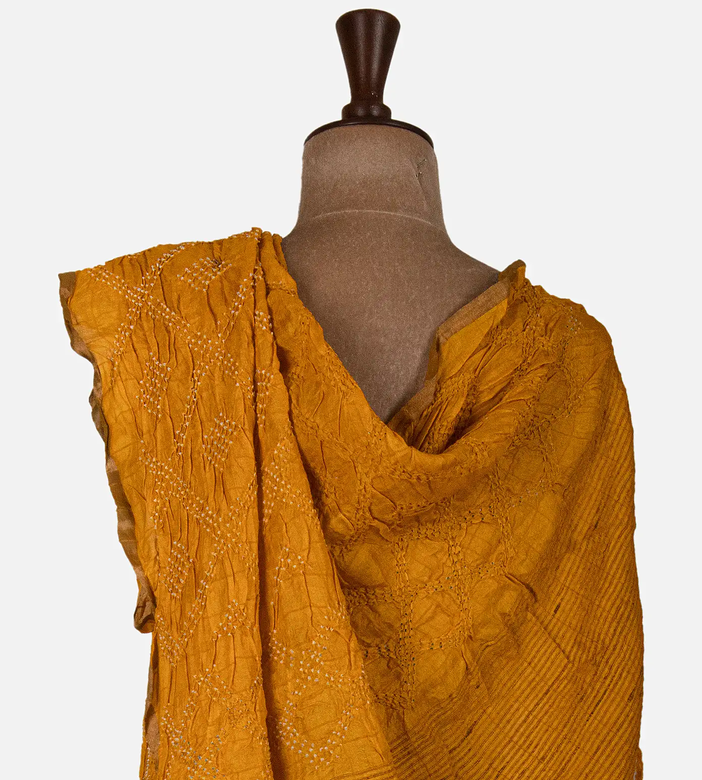 yellow-bandhani-tussar-saree-d08117667-c