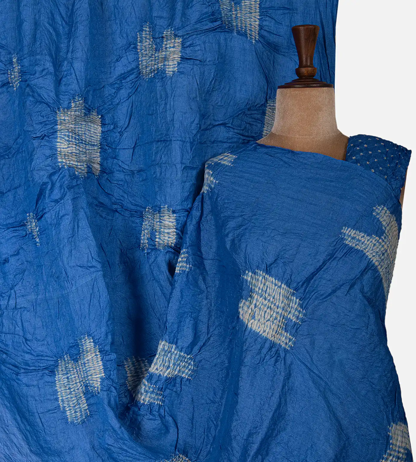 blue-shibori-tussar-bandhani-saree-d08117673-a